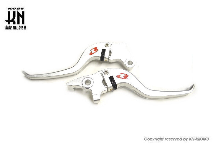 RCB アルミ調整式ブレーキレバー【GSX125/150】ALLOYレバー【シルバー】