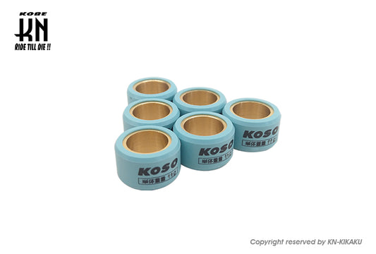 KOSO ウエイトローラー【20×15】 2種系【11.5g】