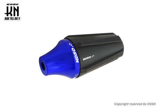 KOSO 汎用マフラースライダー 【ブルー】
