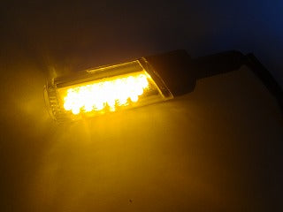 汎用LED円柱形ミニランプ 【STARTECH】 スモークレンズ/ホワイトボディー