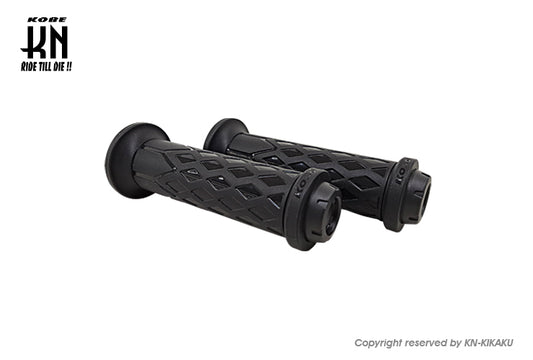 KOSO シリコンハンドルグリップ【ブラック】120mm