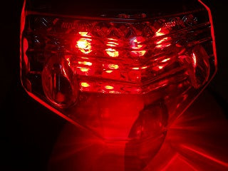 汎用LEDテール 【STARTECH】 スモークレンズ【ナンバー灯付】