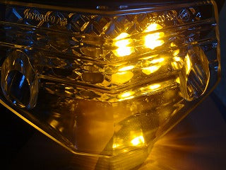 汎用LEDテール 【STARTECH】 レッドレンズ【ウインカー付】