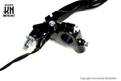 RCB 汎用クラッチ/ブレーキレバーアッセン【E-2】左【ブラック】ケーブルタイプ