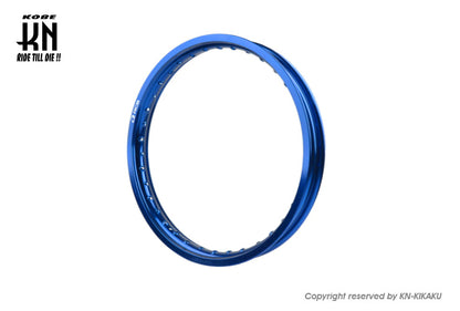 RCB アルミホイールリム【250-17】ブルー【36H】