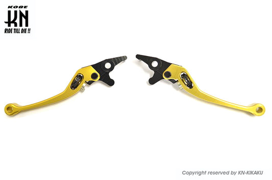 NCY 調整式ブレーキレバー【NMAX125/155】ゴールド