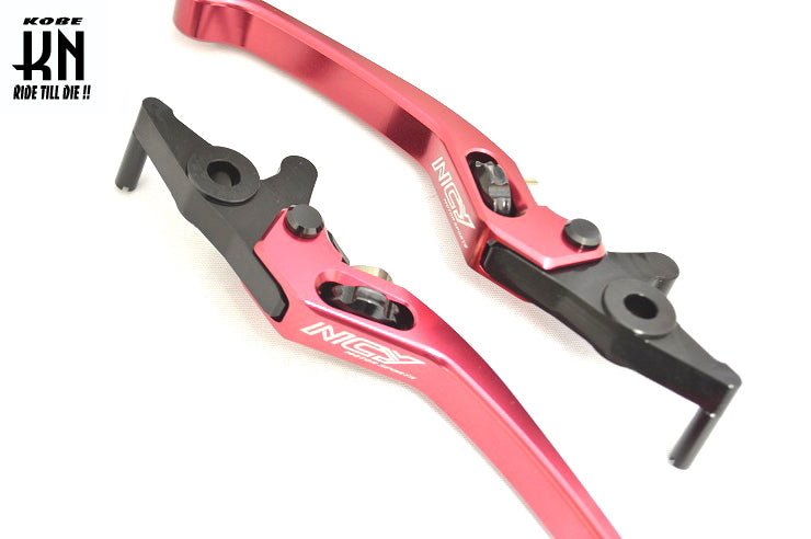 NCY 調整式ブレーキレバー【NMAX125/155】レッド