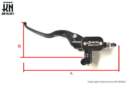 RCB 汎用マスターシリンダー【12.7mm(1/2)】左【E-3シリーズ】