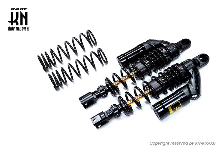 RCB 348-353mm リアショック減衰調整【XMAX250/300/PCX】VDシリーズ【ブラック/ゴールド