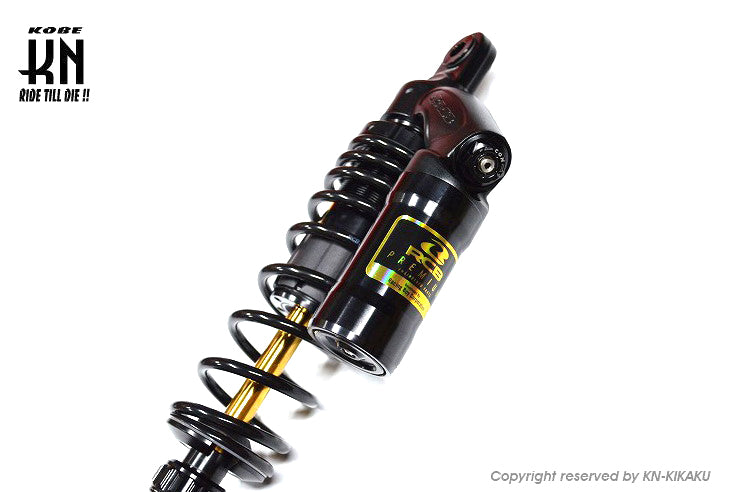 RCB 348-353mm リアショック減衰調整【XMAX250/300/PCX】VDシリーズ【ブラック/ゴールド