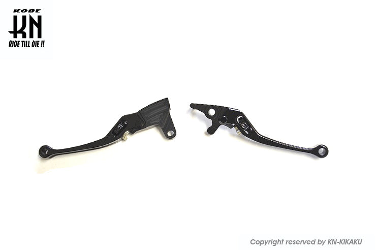 NCY 調整式ブレーキレバー【AEROX125/AEROX155】ブラック
