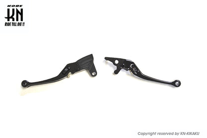 NCY 調整式ブレーキレバー【AEROX125/AEROX155】ブラック