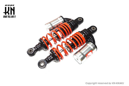 RCB リアショック【275mm】MB-2シリーズ【シルバー/レッド】