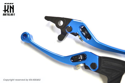 NCY 調整式ブレーキレバー【AEROX125/AEROX155】ブルー