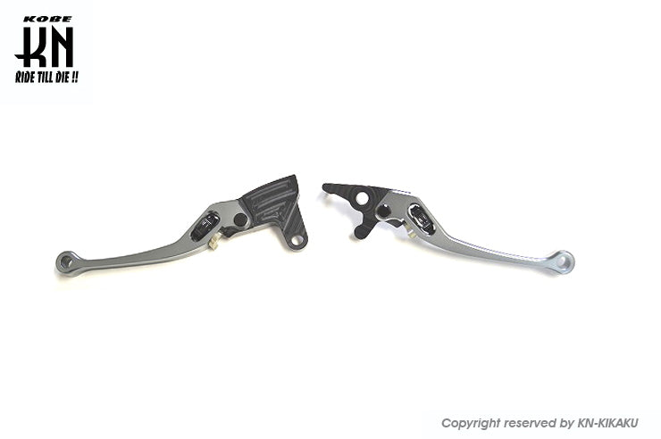NCY 調整式ブレーキレバー【AEROX125/AEROX155】グレー