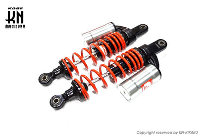 RCB リアショック【335mm】MB-2シリーズ【シルバー/レッド】