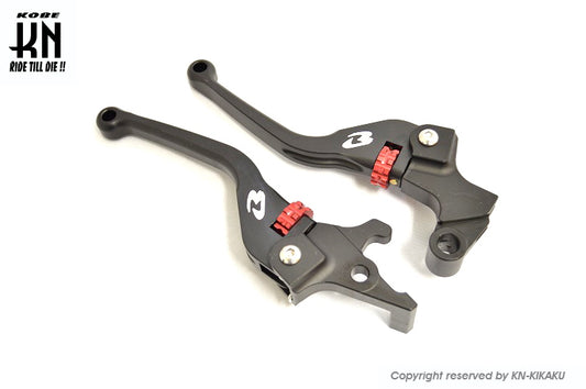 RCB 調整式ブレーキレバー【R25/R3MT25/MT3】ブラック