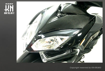 MOS カーボンフロントカバー【レーシングS 125】