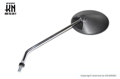 丸型ミラー 左右共通タイプ 逆ネジ径8mm【1本】高品質