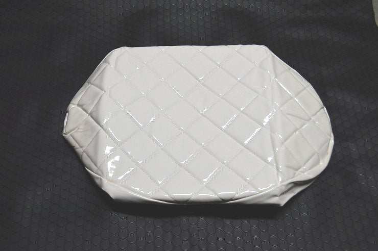 スーパーディオ系 シートカバー【ホワイトエナメル/ゴムなし】張替え タッカー用