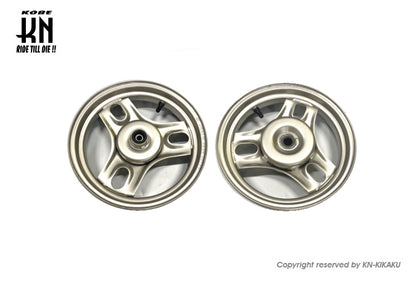 ホイール前後セット【todayAF61,AF67/DioAF62,AF68】シルバー