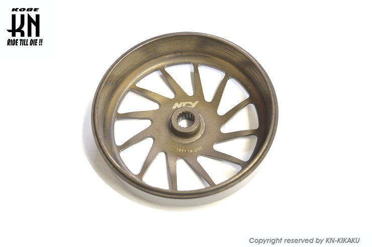 NCY 軽量クラッチアウター【ヤマハ3枚クラッチ用】437g【DART CLUTH】