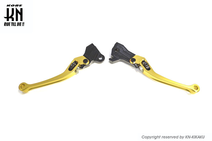 NCY 調整式ブレーキレバー【シグナスX/1型/2型/3型】ゴールド