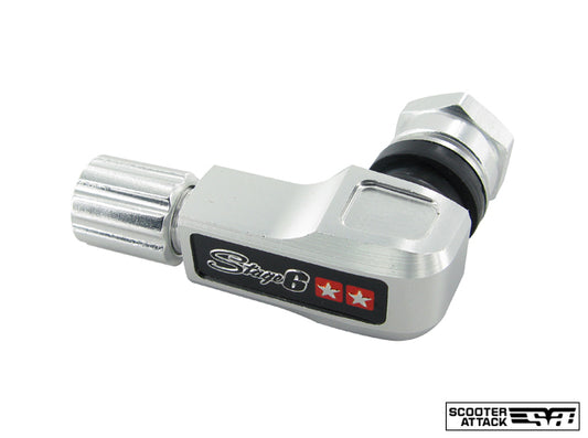 STAGE6 サイドストレートバルブ アルミ削出し【メッキ】