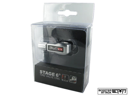 STAGE6 サイドストレートバルブ アルミ削出し【メッキ】