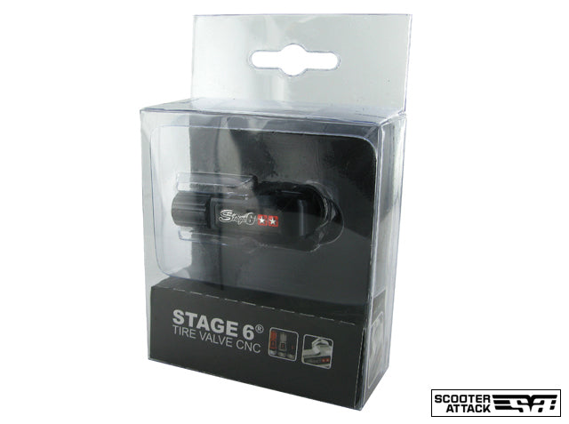 STAGE6 サイドストレートバルブ アルミ削出し【ブラック】