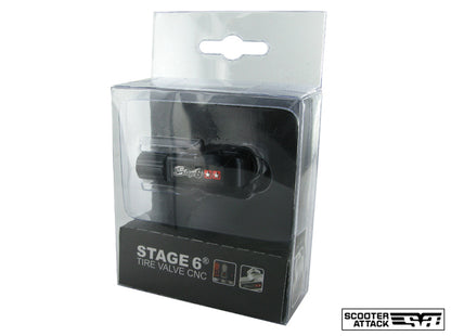 STAGE6 サイドストレートバルブ アルミ削出し【ブラック】