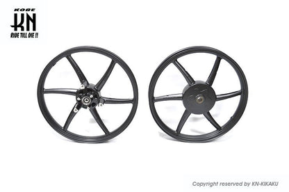 RCB 鋳造ホイール前後セット【SPORT RIM522】AEROX125,155/NVX155【ブラック】