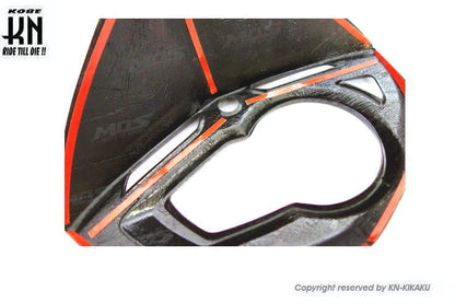 MOS カーボンフロントアッパーカバー+カーボンスピードメーターカバー【シグナスX/3型】