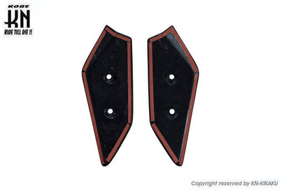 MOS カーボンフロントフェンダーサイドカバー【シグナス6型GRYPHUS】