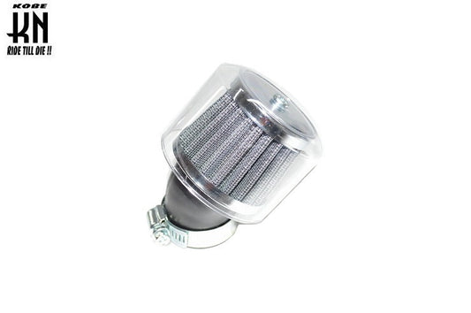 汎用ノーマルキャブ用 パワーフィルター45度タイプ【クリアー】タイプ1