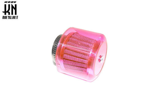 汎用ノーマルキャブ用 パワーフィルターストレートタイプ 【レッド】タイプ1