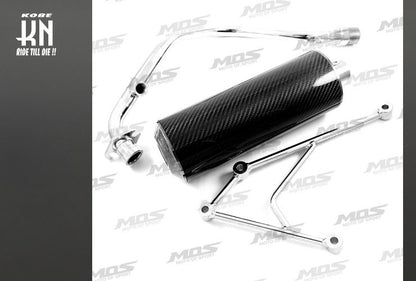MOS カーボンスポーツマフラー【BWS125(5S9),BWS125X(46P)】限定販売
