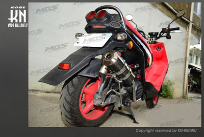 MOS カーボンスポーツマフラー【BWS125(5S9),BWS125X(46P)】限定販売