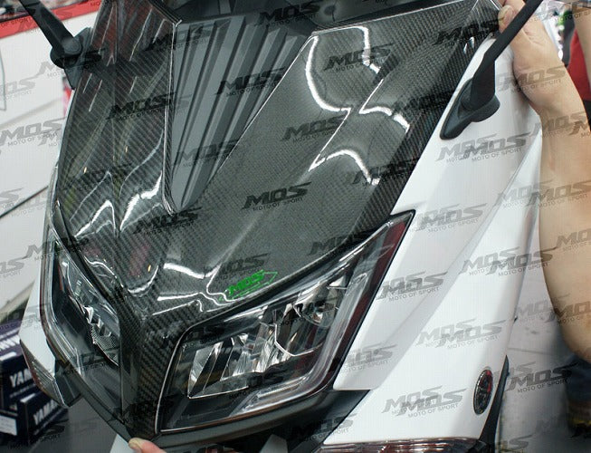 MOS カーボンフロントマスク【TMAX530-5型】2015-2016
