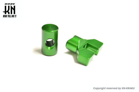 汎用ブレーキクランプセット【グリーン】6mm【HONDA/YAMAHA系】