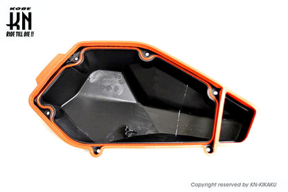 KOSO エアクリーナーBOXカラーラバー【DRG158】レッド