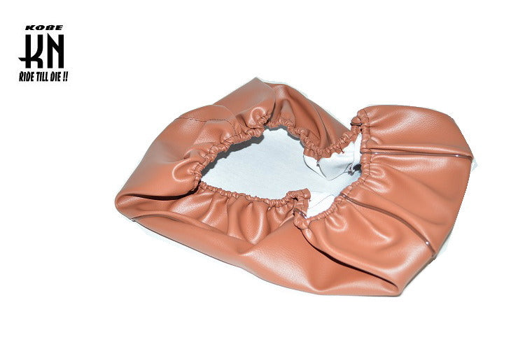 2WAYシートカバー【ゴム入り】国産高品質　4サイクルJOG/ZR【CE50,SA36-39J,SA55-58J】ブラウン