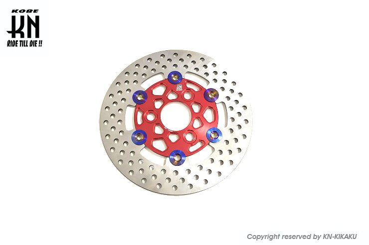 ビッグブレーキディスク【200mm】JOG系 フローティングディスク【レッド】