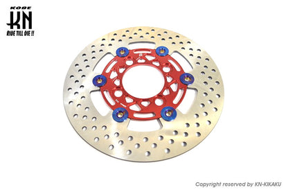 フローティングディスクローター220mm 【PCX125/150,Dio110,SHモード,グロム,モンキー125】レッド