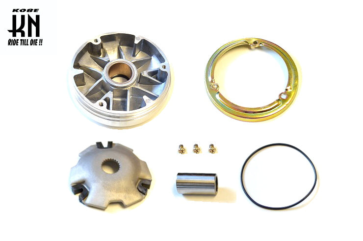 アドレスV100 補修プーリー【ノーマルタイプ】バックプレート付