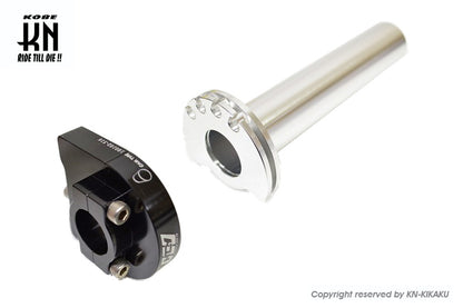 NCY アルミCNCハイスロットル【アドレスV125】ブラック