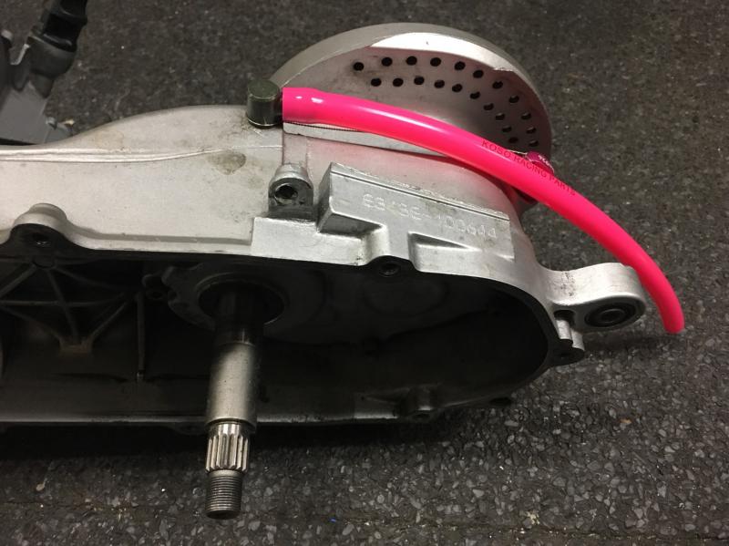 UmaRacing ブリーザーホース【パープル】【内径9mm長さ1030mm】