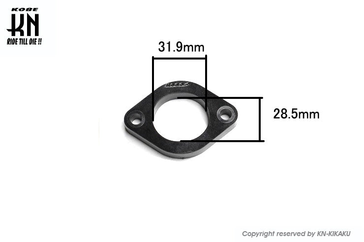 KOSO ビッグインテークマニホールド用ヒートプロテクション【シグナスX1型〜5型/BWS125 1型〜2型】30-32mm用
