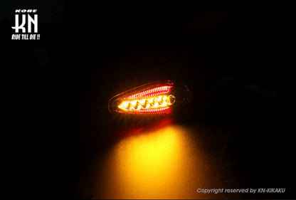 KOSO SONIC LEDシーケンシャルウインカー+テール【車検対応】クリアーレンズ【左右セット】