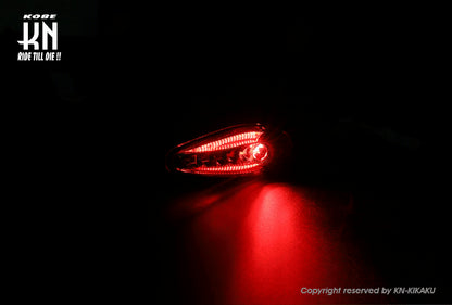 KOSO SONIC LEDシーケンシャルウインカー+テール【車検対応】クリアーレンズ【左右セット】